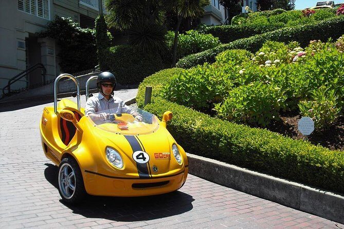 3HR Golden Gate Bridge and Golden Gate Park GoCar Tour - Driving facts that affect comfort: speed, parking, and rules