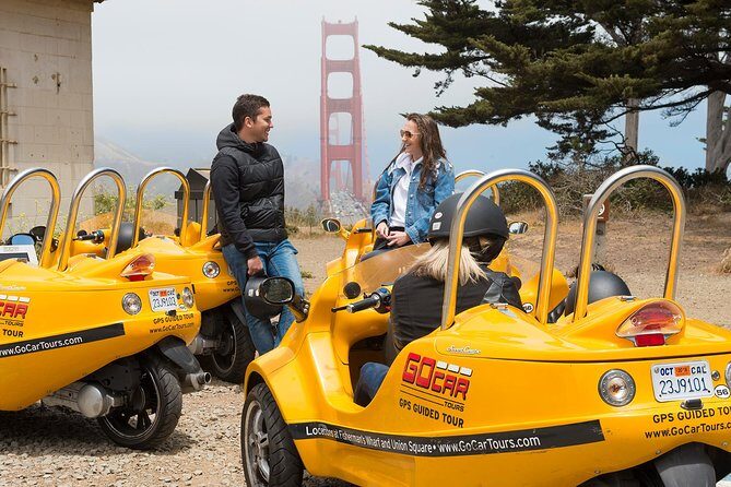 3HR Golden Gate Bridge and Golden Gate Park GoCar Tour - Logistics you’ll want to understand before you ride