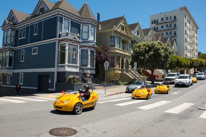 4-Hour Painted Ladies and Haight-Ashbury GoCar Tour - Golden Gate Views: Fort Point, Bridge Access, Baker Beach, Land’s End