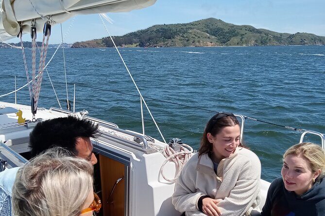 Awesome San Francisco Bay Private Sailing Adventure via Sausalito - Golden Gate Bridge and Marin Headlands Without the Land Crowds
