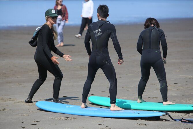 Beginner Surf Lessons At Stinson Beach - What the experience feels like in practice: hands-on teaching at Cecelia’s level