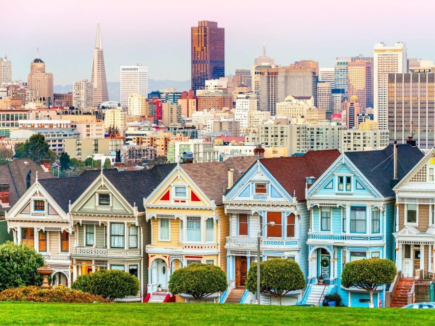 Custom Private Tour in a Luxurious Mercedes - Coit Tower (1 Telegraph Hill Blvd) and Telegraph Hill Area Energy