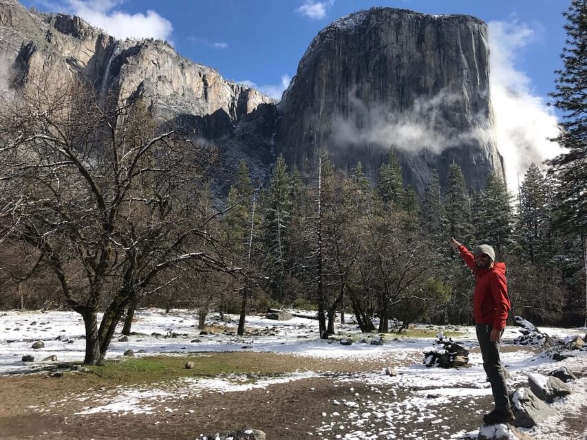 From San Francisco: Alcatraz Night and Yosemite Day Tour - The afternoon base-of-Yosemite-Falls stop and your 3-hour freedom plan