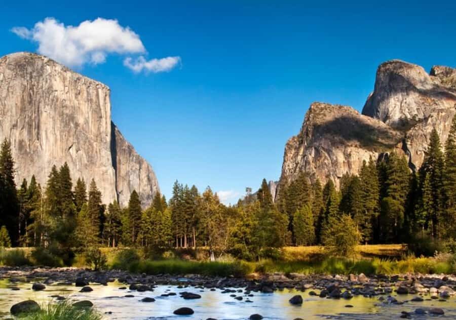 From San Jose:Enchanted Full Day Yosemite National Park Tour - Tunnel View-style panorama: the moment you remember later
