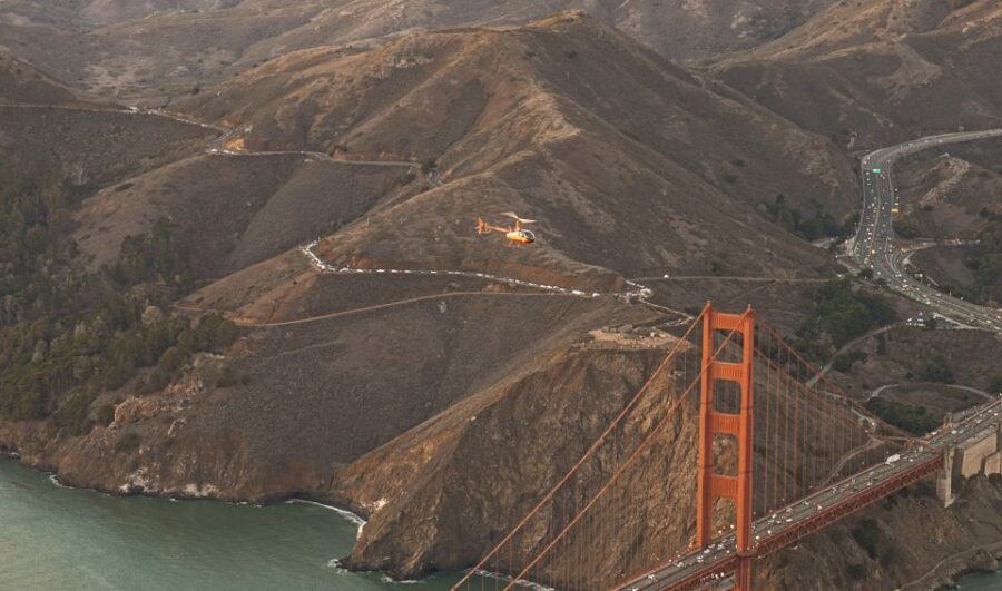 From Sausalito: San Francisco and Alcatraz Helicopter Tour - Angel Island Pass and the Return Over Richardson Bay