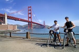 Golden Gate Bridge to Sausalito Self-Guided Bike Tour - The Big Payoff: Crossing the Golden Gate Bridge and Seeing Alcatraz