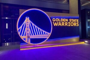 Golden State Warriors Basketball Game at Chase Center - Warriors basketball: fast, high-scoring, and built around Curry