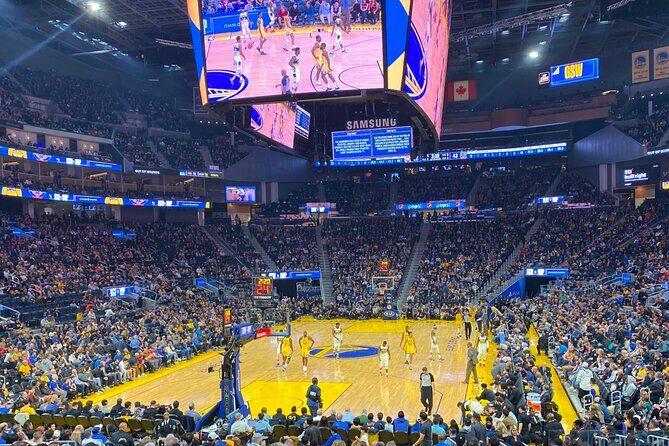 Golden State Warriors Basketball Game at Chase Center - Halftime show: the break in the action that keeps the energy