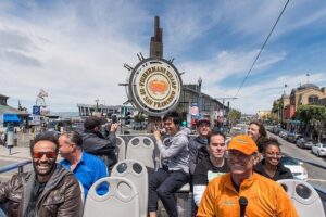 Half-Day Wine Tour Plus Hop-On Hop-Off Bus Pass - Golden Gate Bridge views without waiting for the perfect moment