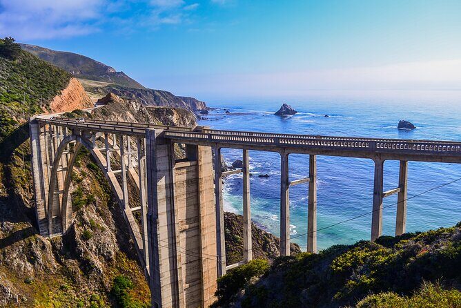 Highway 1 Pacific Coast Highway Self-Guided Driving Tour Bundle - Pacifica to Half Moon Bay: bay history, an ocean viewpoint, and WWII ghosts