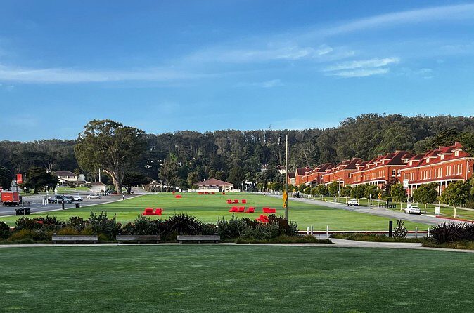 Iconic San Francisco Urban Hiking Tour - Presidio National Cemetery Views: Perspective From Below and Above
