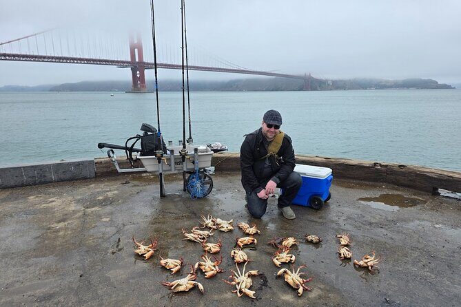 Learn to Catch and Cook Crab under Golden Gate Bridge SF - What to Expect Day-of: Small Group Energy and Real Coaching