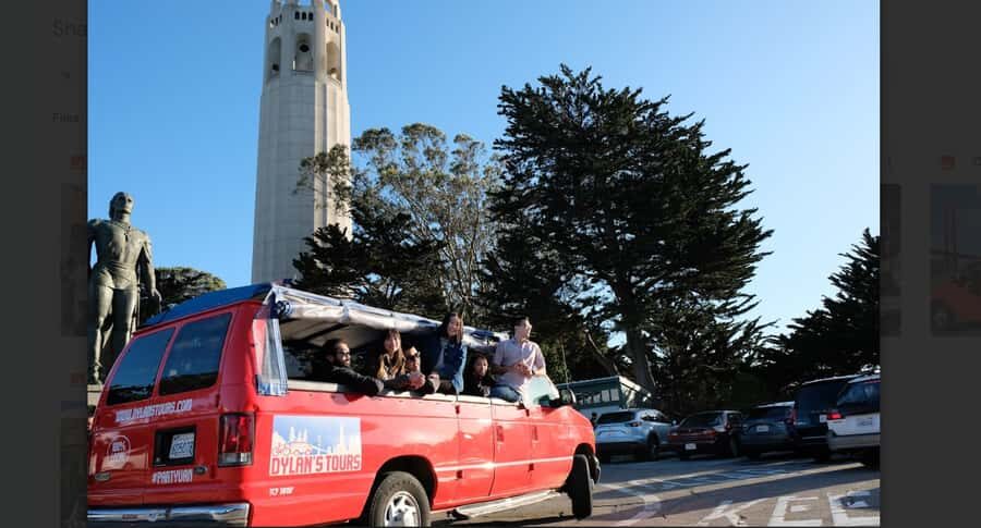 Lombard Leap: Lombard Street, Coit Tower and Chinatown Tour - The open-air vehicle: 360 views, blankets, and what to wear