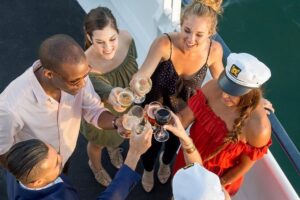 New Year's Eve Plated Dinner Cruise on San Francisco Bay - Pier 3 check-in and the 9:00 pm timing you should respect