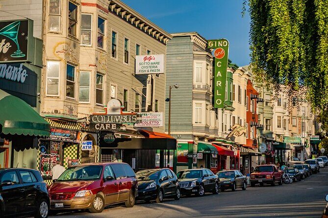 North Beach Food & History Walking Tour - Small Group - Saint Francis of Assisi Church: Luigi Brusatori’s Murals as Storytelling