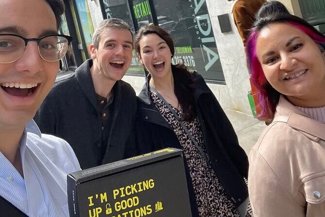 Outdoor Escape Room in San Francisco - SOMA/Embarcadero - How This Outdoor Escape Room Works: Box, App, and City Clues