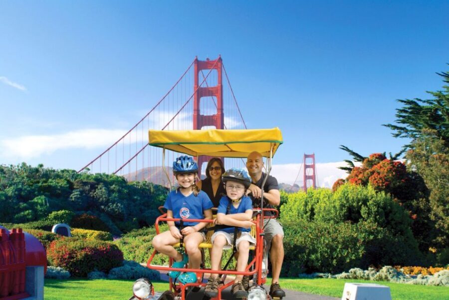 San Fancisco: Golden Gate Park Surrey Rental - Entering the park on wheels: what the 1-hour ride feels like