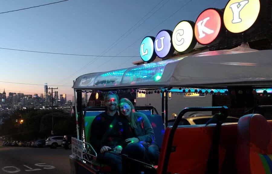 San Francisco: 2-Hour Private Tuk Tuk Night Tour - City Hall to Union Square: the civic and cultural SF highlights