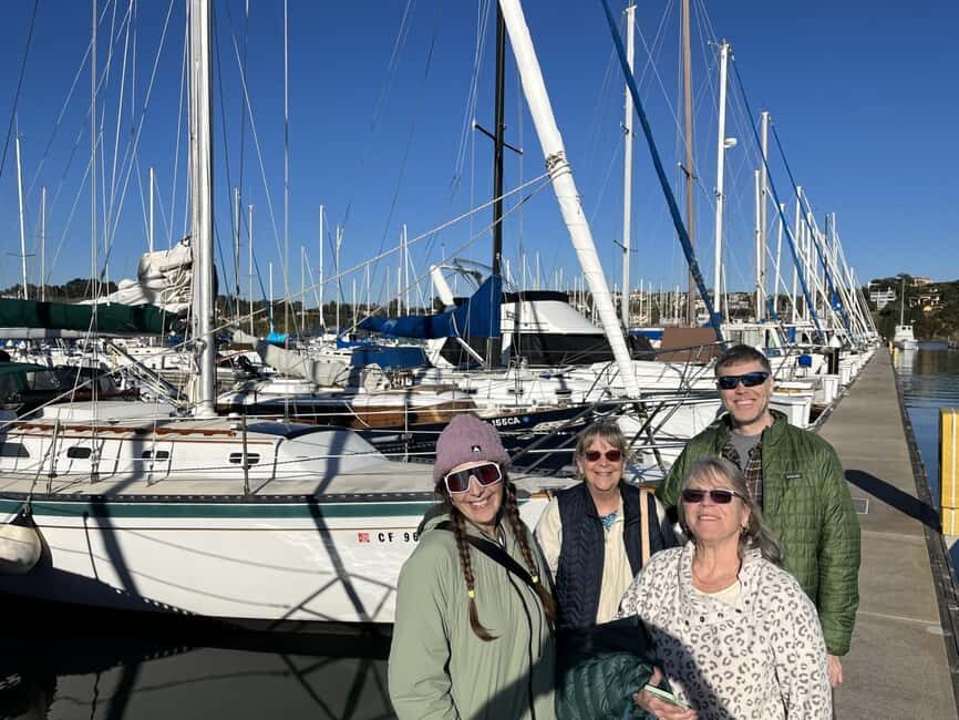 SAN FRANCISCO: (2hr) Interactive Sailing Experience - Angel Island State Park: calmer water, big-bay perspective
