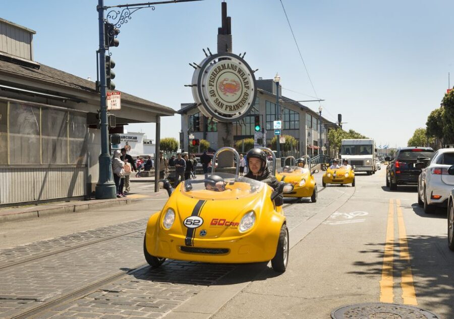 San Francisco: 3-Hour Early Bird GoCar Tour - Driving, GPS, and the real “how it feels” part