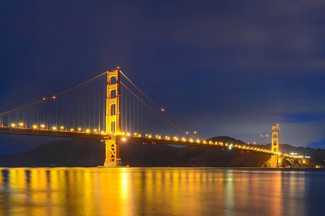 San Francisco Afternoon or Sunset Private Tour - Lucky Tuk Tuk - Bay Bridge Bay Lights: LEDs, timing, and the night glow