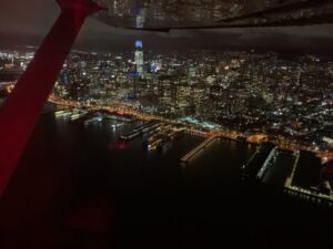 San Francisco: Airplane Private Night Bay Tour - Meeting in Hayward: getting set for the sky view