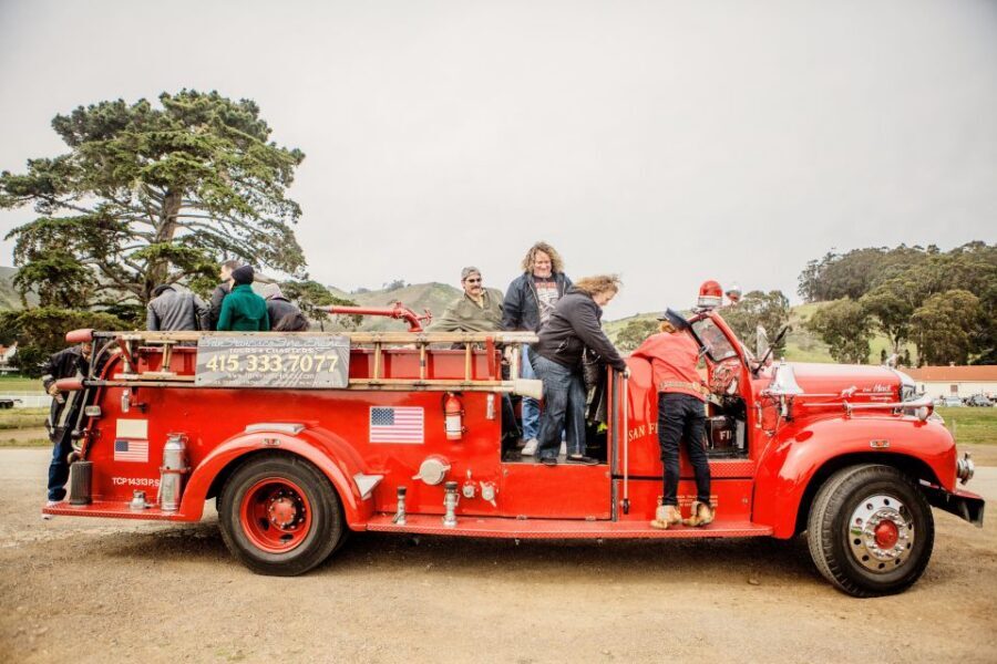 San Francisco Bay: 90-Minute Fire Engine Tour - The 90-Minute Route: Wharf to Presidio, Fort Point, and Back to the Bay