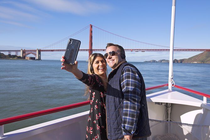 San Francisco: Bridge to Bridge Cruise (90-minutes) - A 90-minute route that links the Golden Gate and Bay Bridge