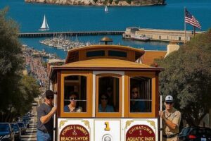San Francisco: Cable Car Audio Tour with Entrance Ticket - Stop-by-stop: Powell and Market, Union Square, and Westin St. Francis