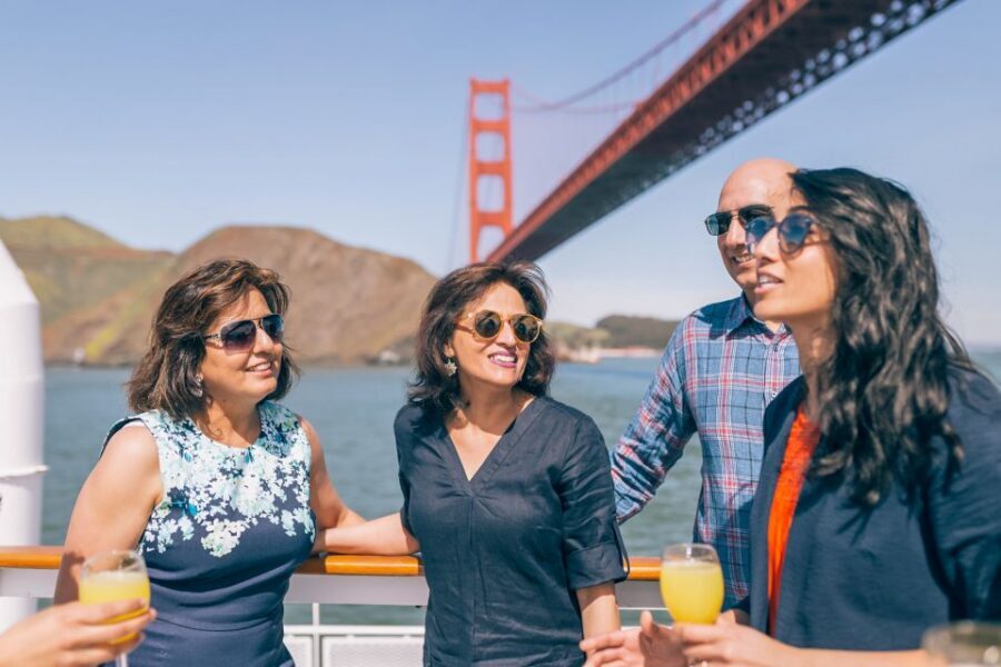 San Francisco: City Cruises Buffet Lunch or Dinner Cruise - Pier 3 to Golden Gate Bridge: the ride that actually feels like Bay-view time