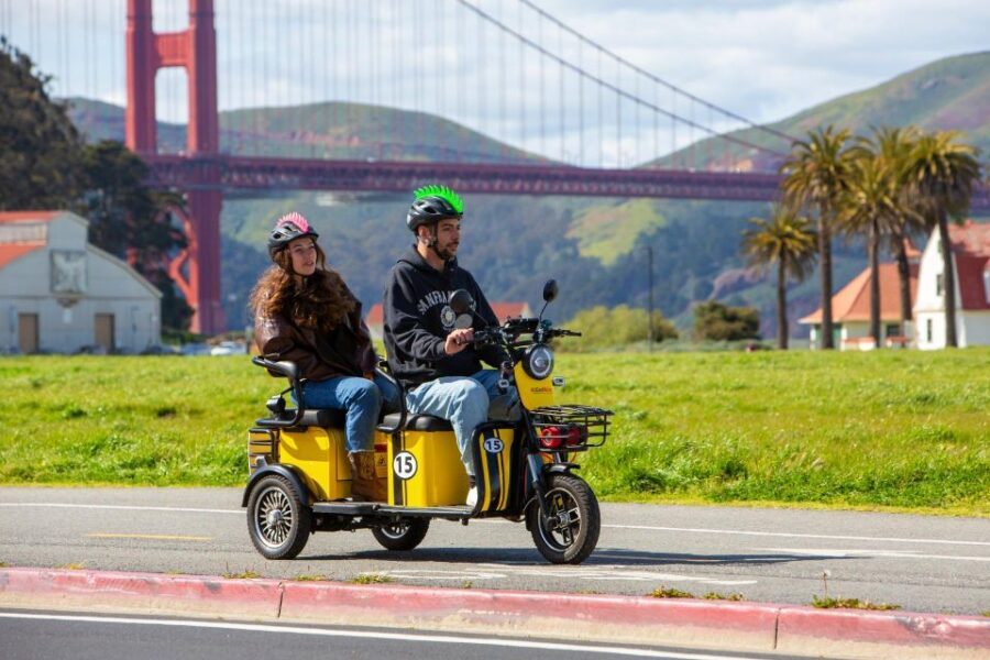 San Francisco: Electric Scooter Rental with GPS Storytelling - The Presidio and Marina District return: keep the momentum without burnout