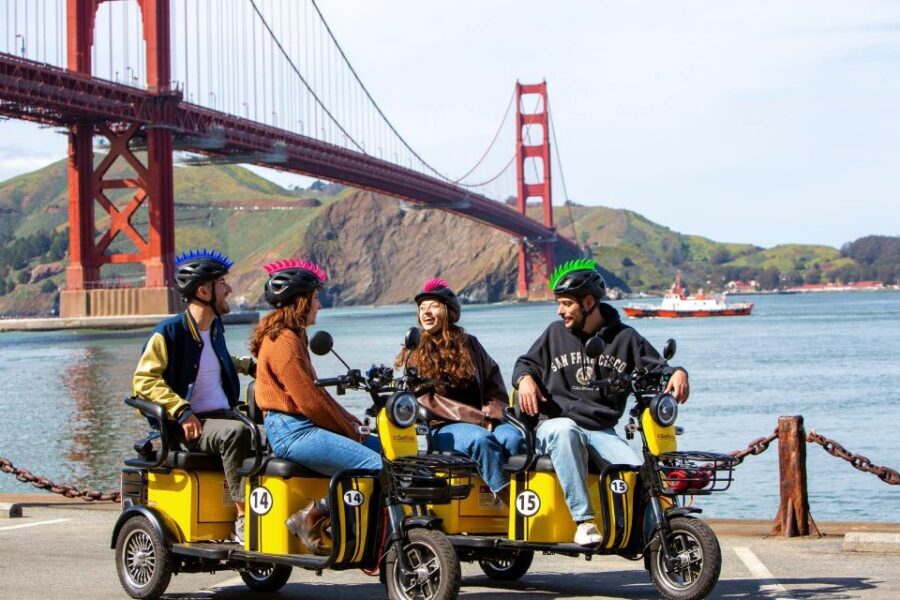 San Francisco: Electric Scooter Rental with GPS Storytelling - Fisherman’s Wharf to Hyde Street Pier: start with the harbor vibe