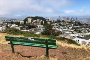 San Francisco Four Peaks Tour - Tank Hill: the view stop that feels worth the effort