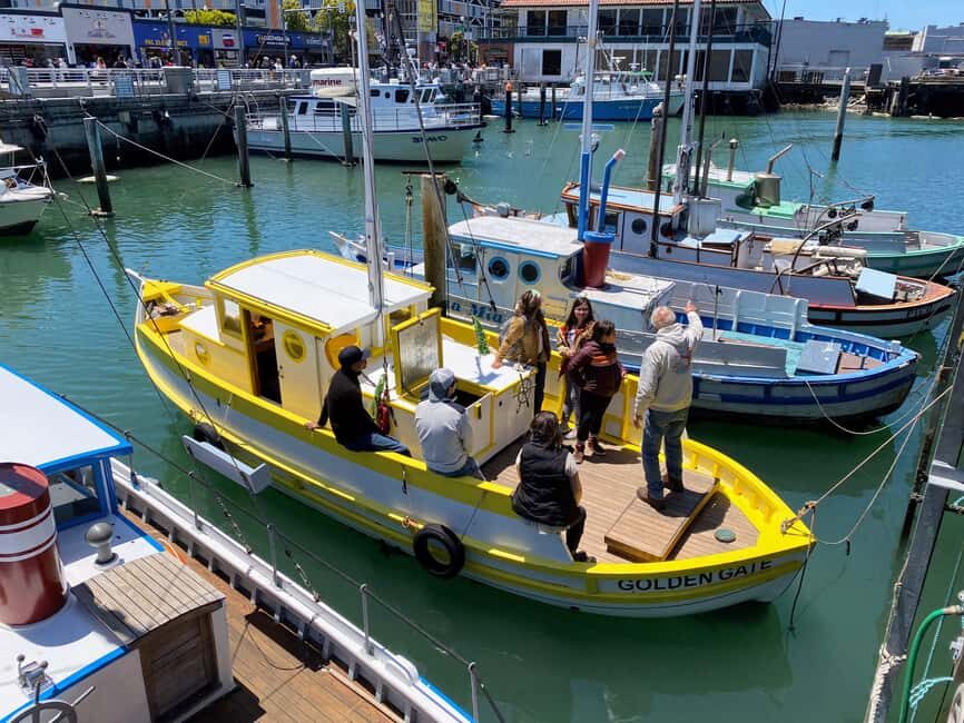San Francisco: Golden Gate Bay Voyage on Historic Boat - Finding your boat at Fisherman’s Wharf: 245 Jefferson St