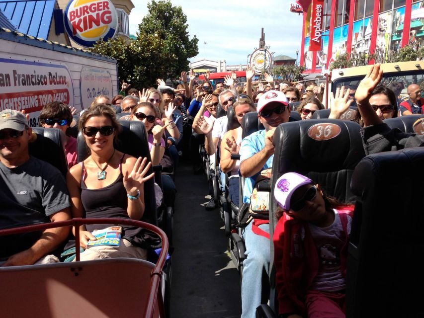 San Francisco: Hop-On Hop-Off Deluxe Bus Tour with 20 Stops - Key things to know before you ride