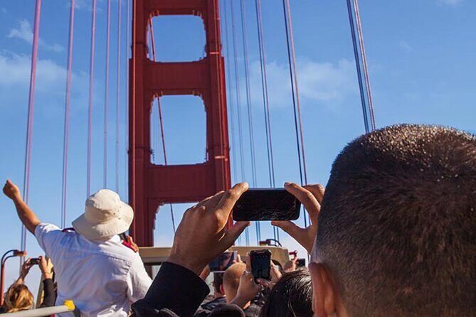 San Francisco Hop-On Hop-Off Open Top Bus Tour (Essential) 24Hour - Golden Gate views without over-planning