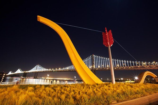 San Francisco Night Tour - Golden Gate Bridge direction and the Treasure Island photo stop