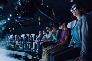 San Francisco: PIER 39 Flyer Theater & 7D Ride Combo - 7D Experience theater: a 4D ride plus laser blasting game