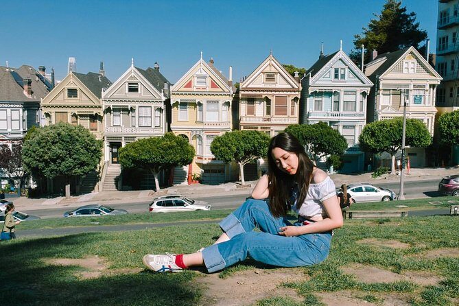 San Francisco Private Car Tour: Instagram's Most Famous Spots - Painted Ladies and Union Square: classic SF color, straight-on angles, and downtown energy
