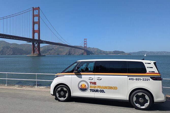San Francisco Private City Tour in New EV Volkswagen Van - Palace of Fine Arts: the stop that makes the rest click