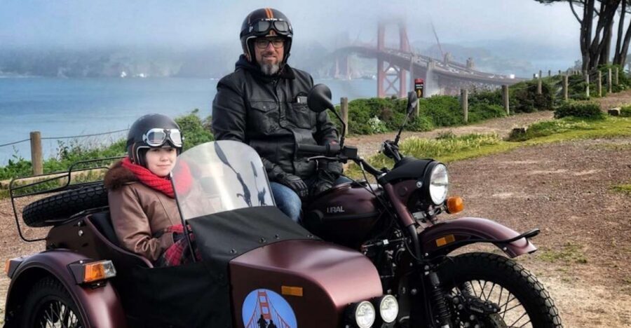 San Francisco: Rides by me Classic Sidecar tours - Golden Gate Bridge Views and the Cliff House for Big “Wow” Moments