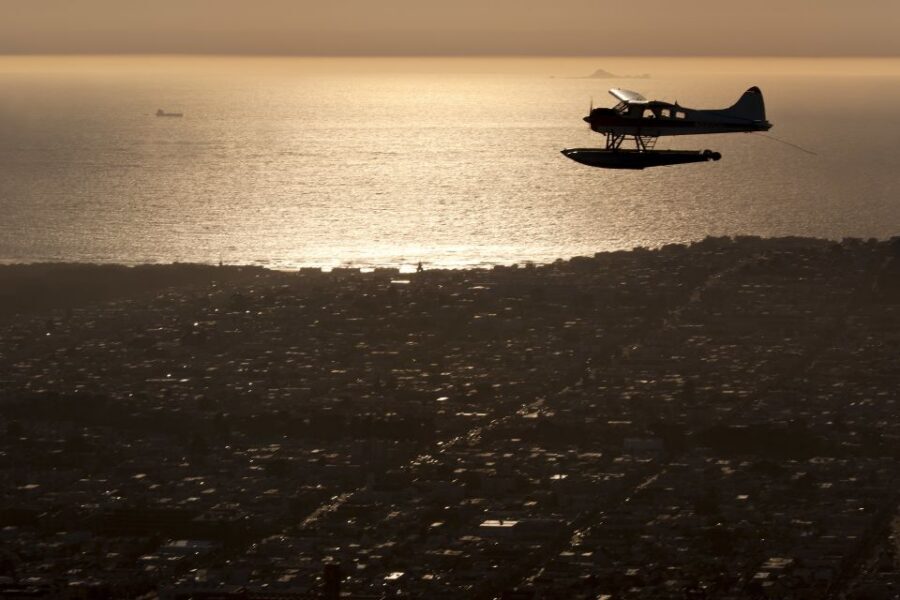 San Francisco: Seaplane Flight with Champagne - Where you start: Seaplane Adventures base and traffic reality