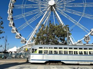 San Francisco: Sky Star Wheel - Fisherman's Wharf - Getting there: Jefferson Street, Mason to Powell, bay side