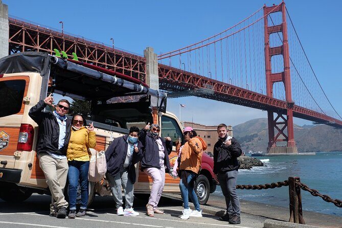 San Francisco Small Group City Highlights and Alcatraz Tour - Golden Gate Bridge Views: How the Best Angle Gets Chosen