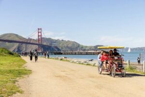San Francisco: Surrey Ride Along the Scenic Marina Waterfront - Crissy Field and Fort Point: the postcard spots you can actually enjoy