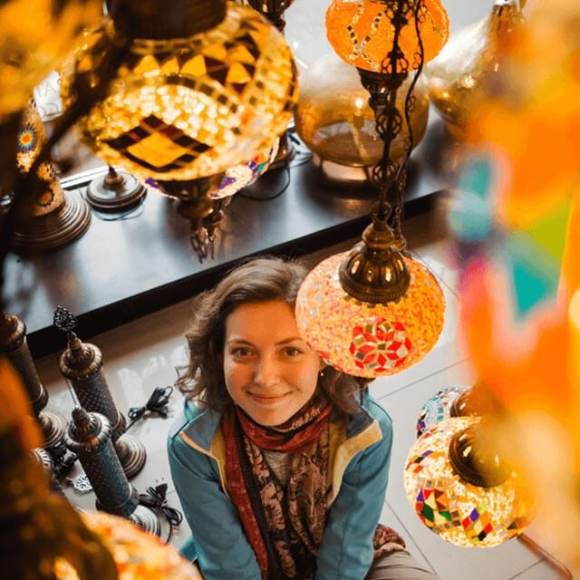 San Francisco: Turkish Mosaic Lamp Workshop - Snacks, Turkish coffee/tea, and the workshop rhythm that keeps it easy