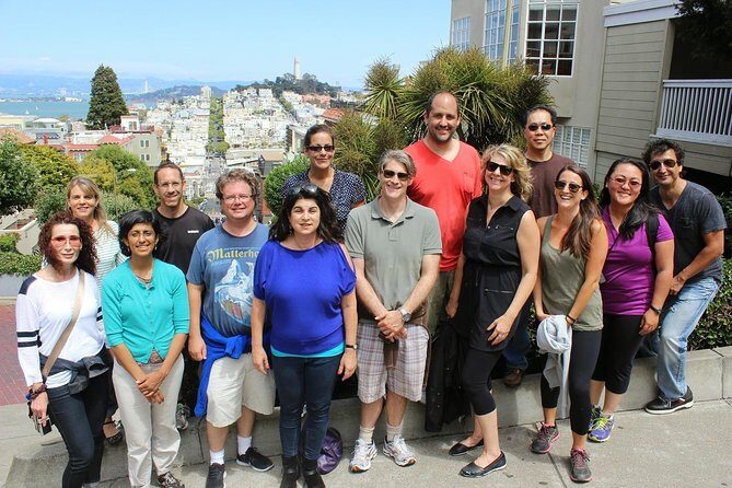 San Francisco Urban Hike: Coit Tower, Lombard Street and North Beach - The Return Down: Greenwich Steps and Finishing Strong