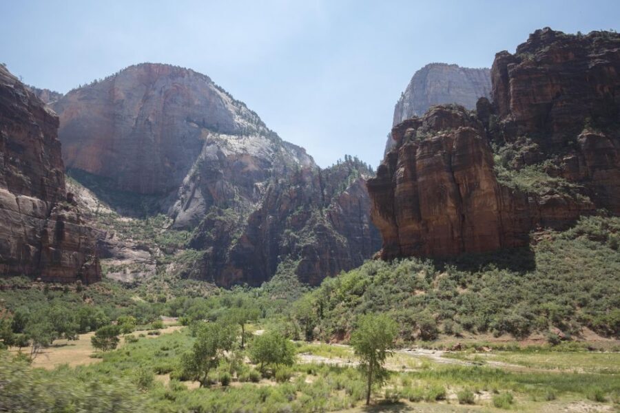 San Francisco: Yosemite, Las Vegas, Bryce & Zion, 6-Day Tour - Day 6: Zion National Park and a Virgin River Walking Moment