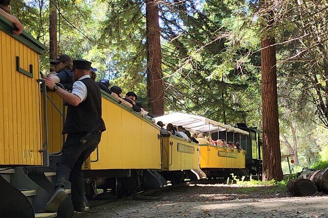 Train Ride Adventure through Mother Natures Giant Redwoods Park - 7:30am Powell St pickup: find the right van fast