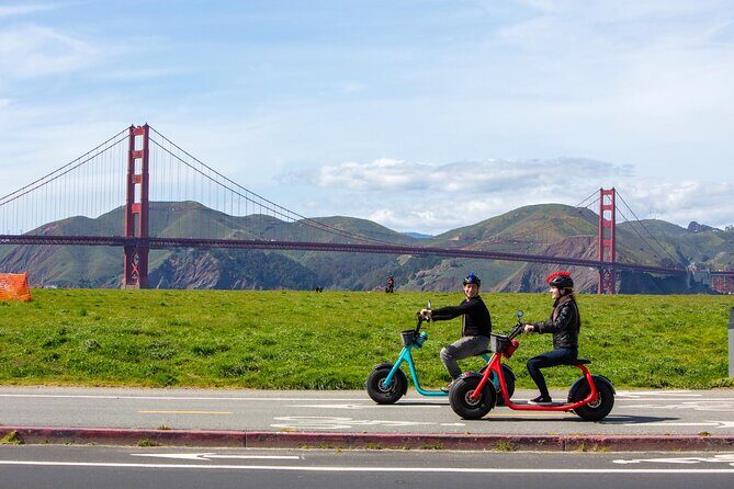 Wharf to Golden Gate Bridge - GoRide Electric Scooter Rentals - Safety, Hills, and Comfort Tips for a 90-Minute Ride